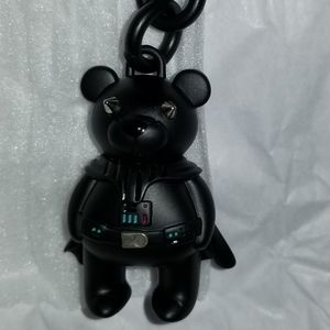 Coach Darth Vader Bear Keychain/Bag Charm
